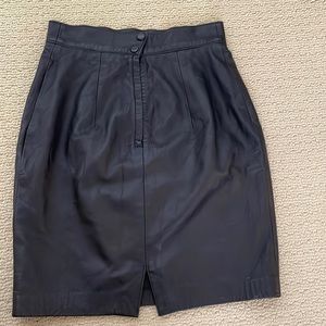 Danier Leather Skirt